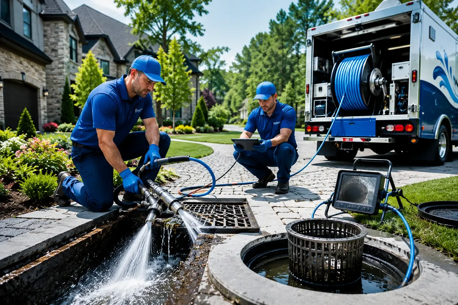 Local outdoor drain cleaning professionals in New Plymouth, OH